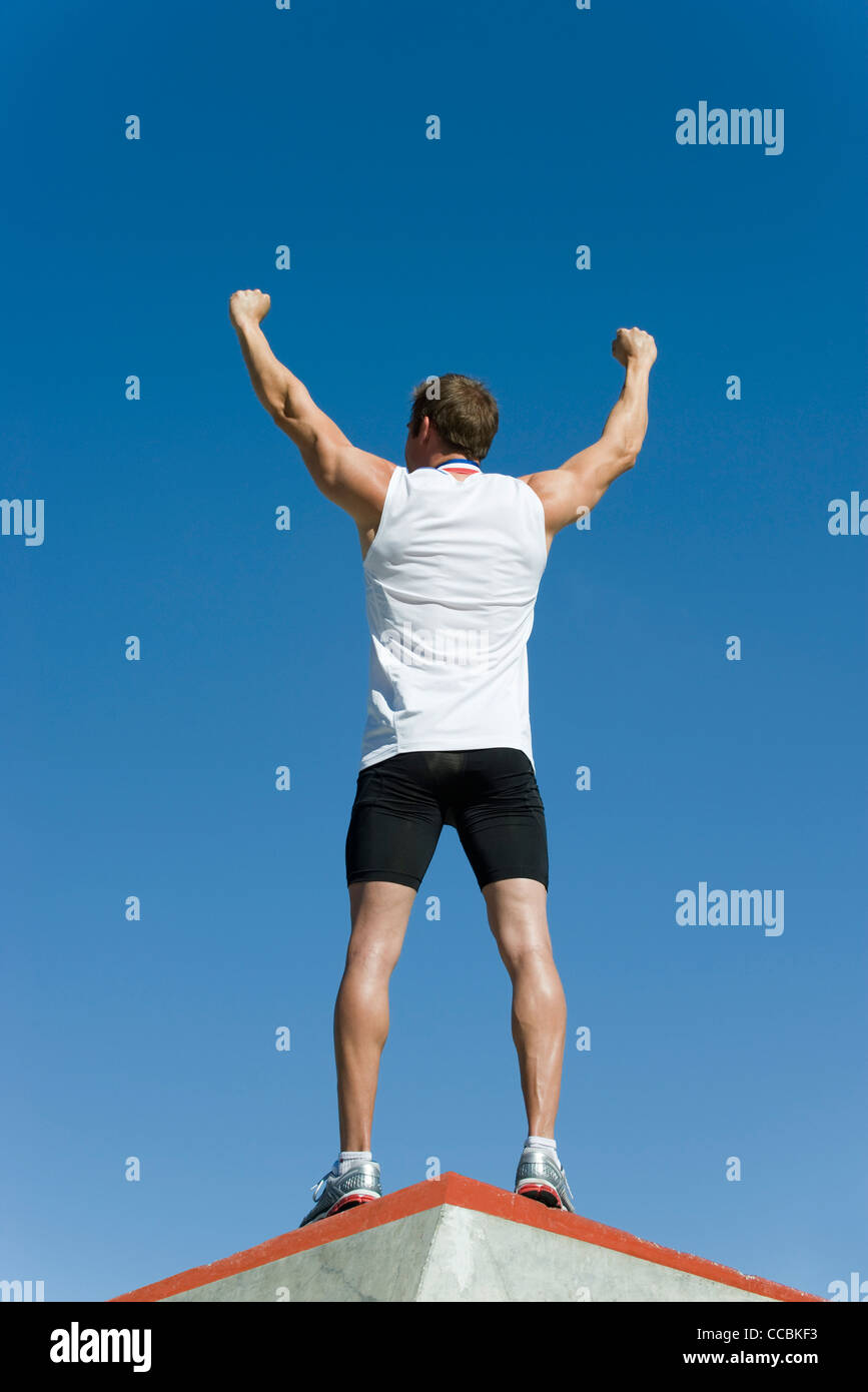 Men on the victory podium hires stock photography and images Alamy