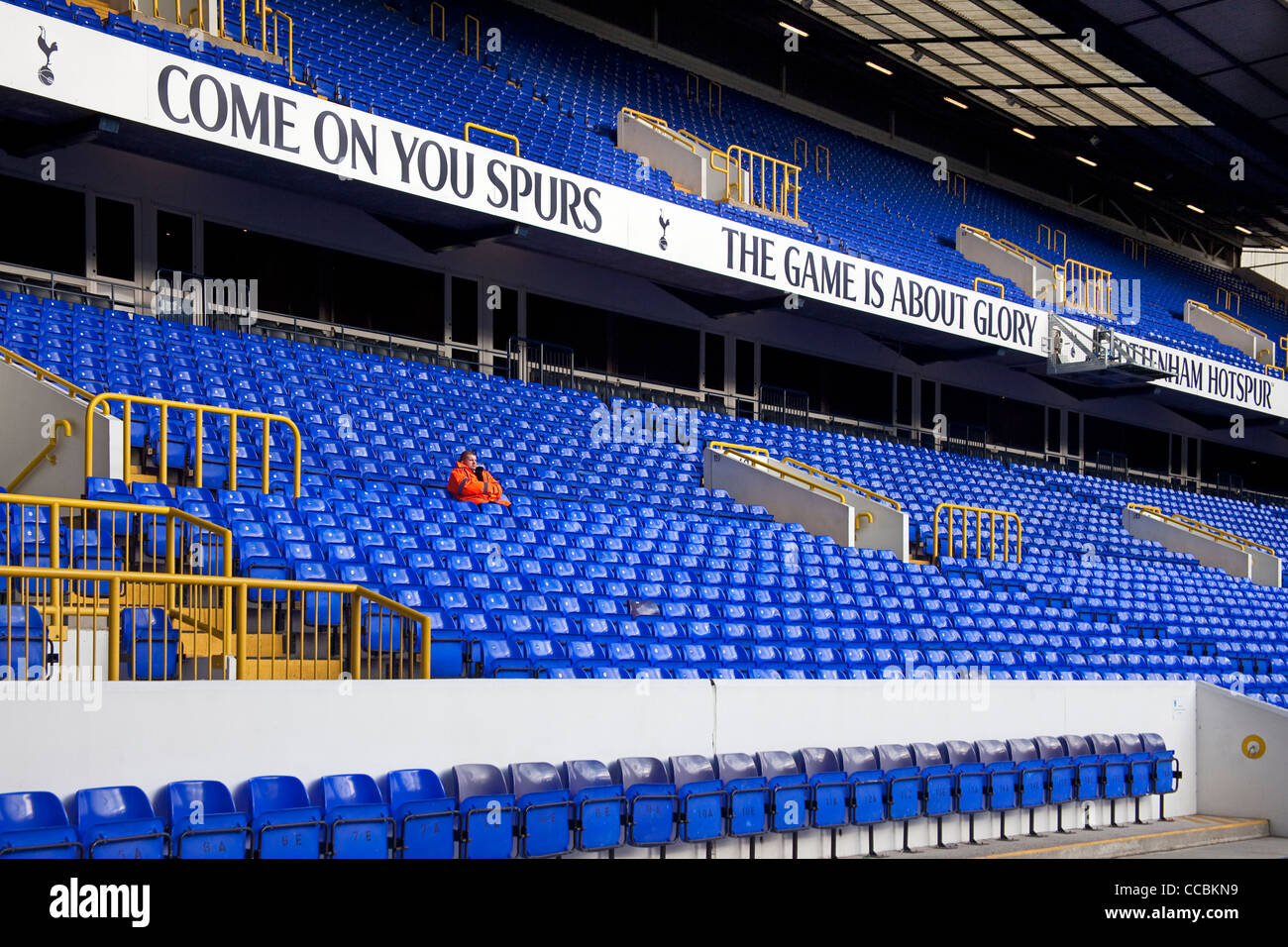 Tottenham Hotspur FC stadium January 2012 Stock Photo