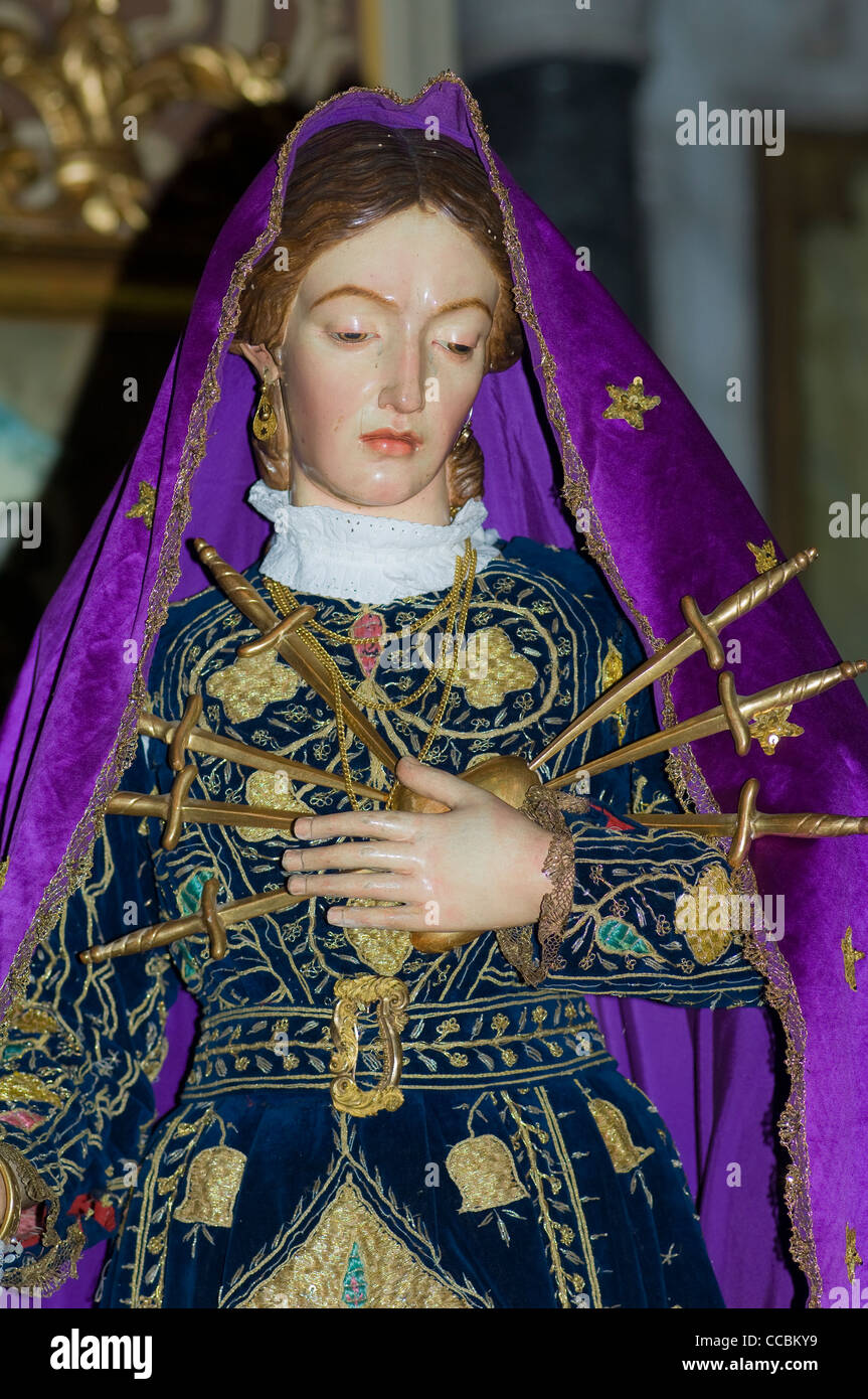 Church of the madonna addolorata hi-res stock photography and images - Alamy, image size:863x1390