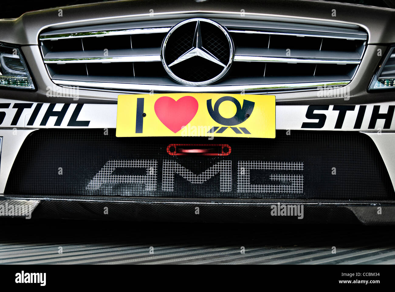 DTM AMG Mercedes race car Stock Photo