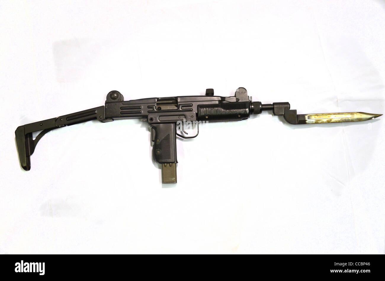 UZI Israei 9mm 1953 submachine gun Stock Photo