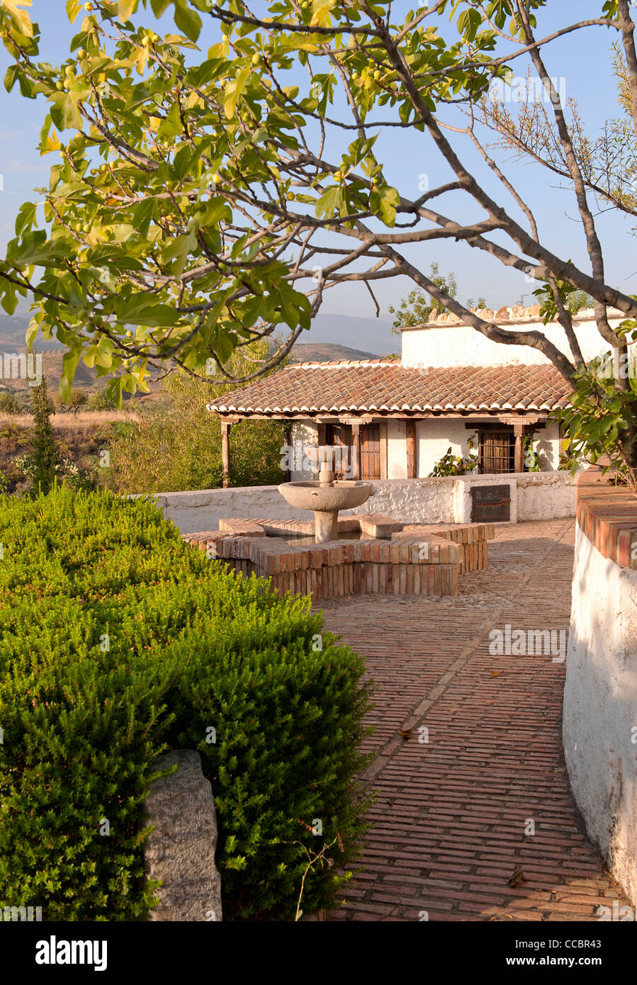 Country House in the Alpujarras, near Cadiar, Granada Province, Andalusia, Spain Stock Photo