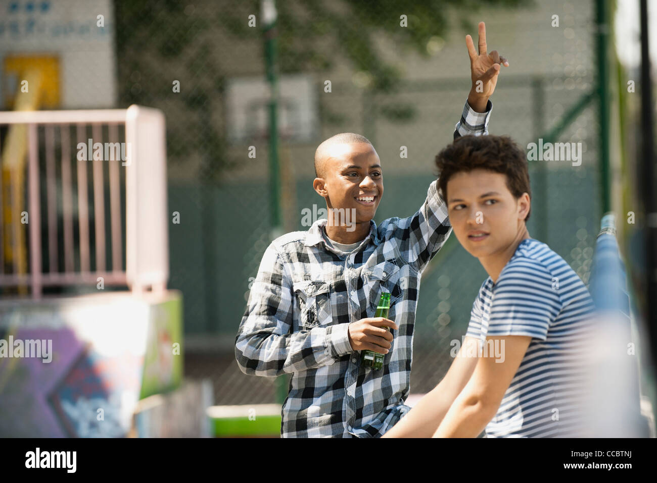 Young men Stock Photo
