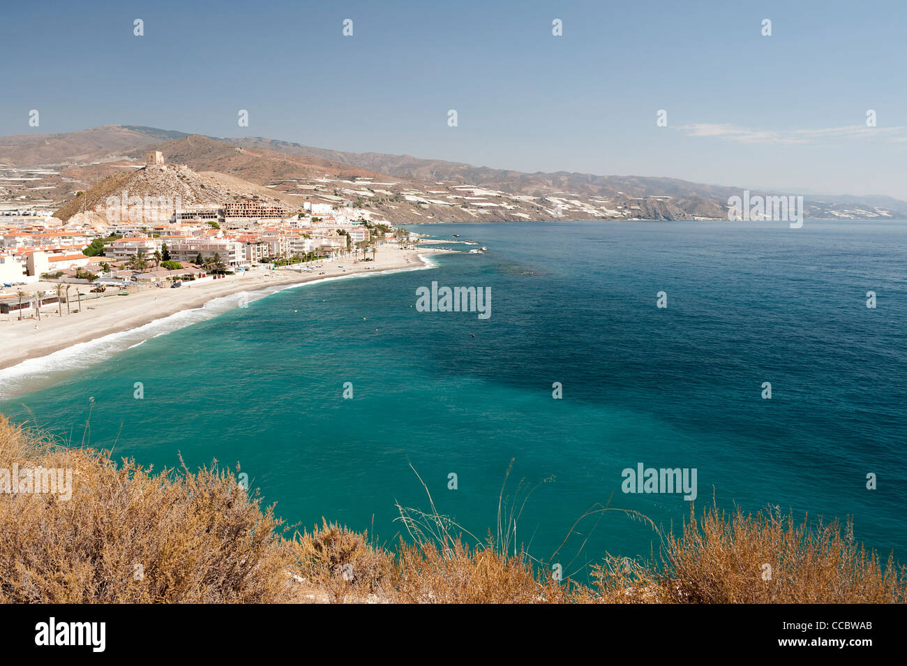 Castell De Ferro, Costa Tropical, Malaga Province, Andalusia, Spain Stock Photo