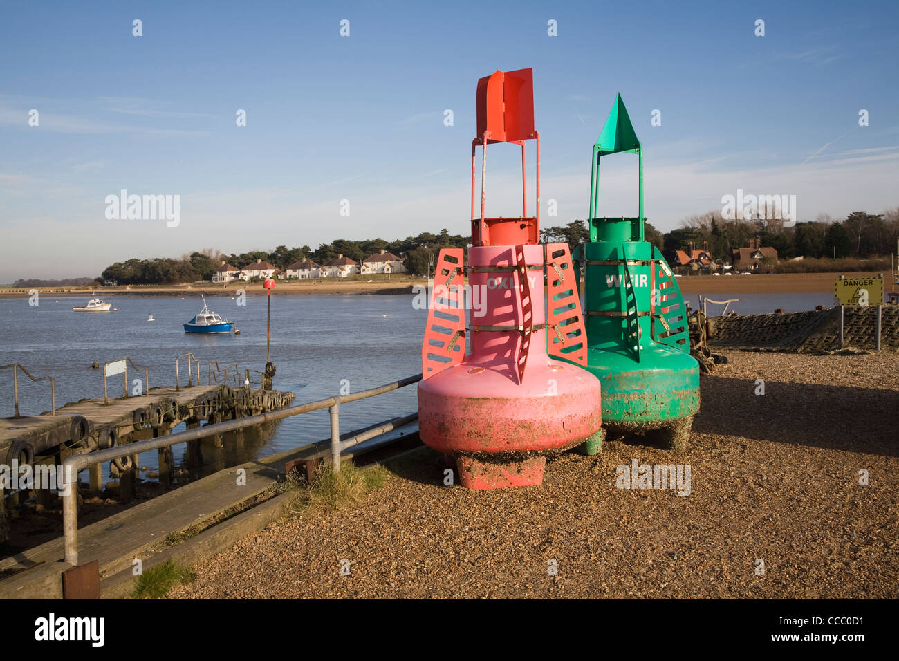 Channel marker buoys onshore hi-res stock photography and images - Alamy