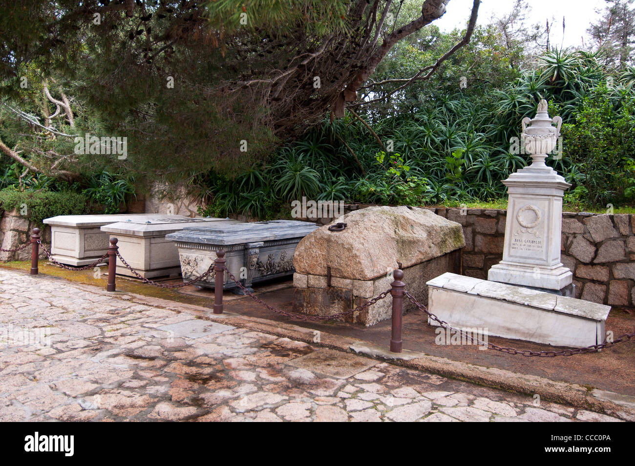 Garibaldi's Tomb, Garibaldi's Museum, La Maddalena, Olbia Tempio