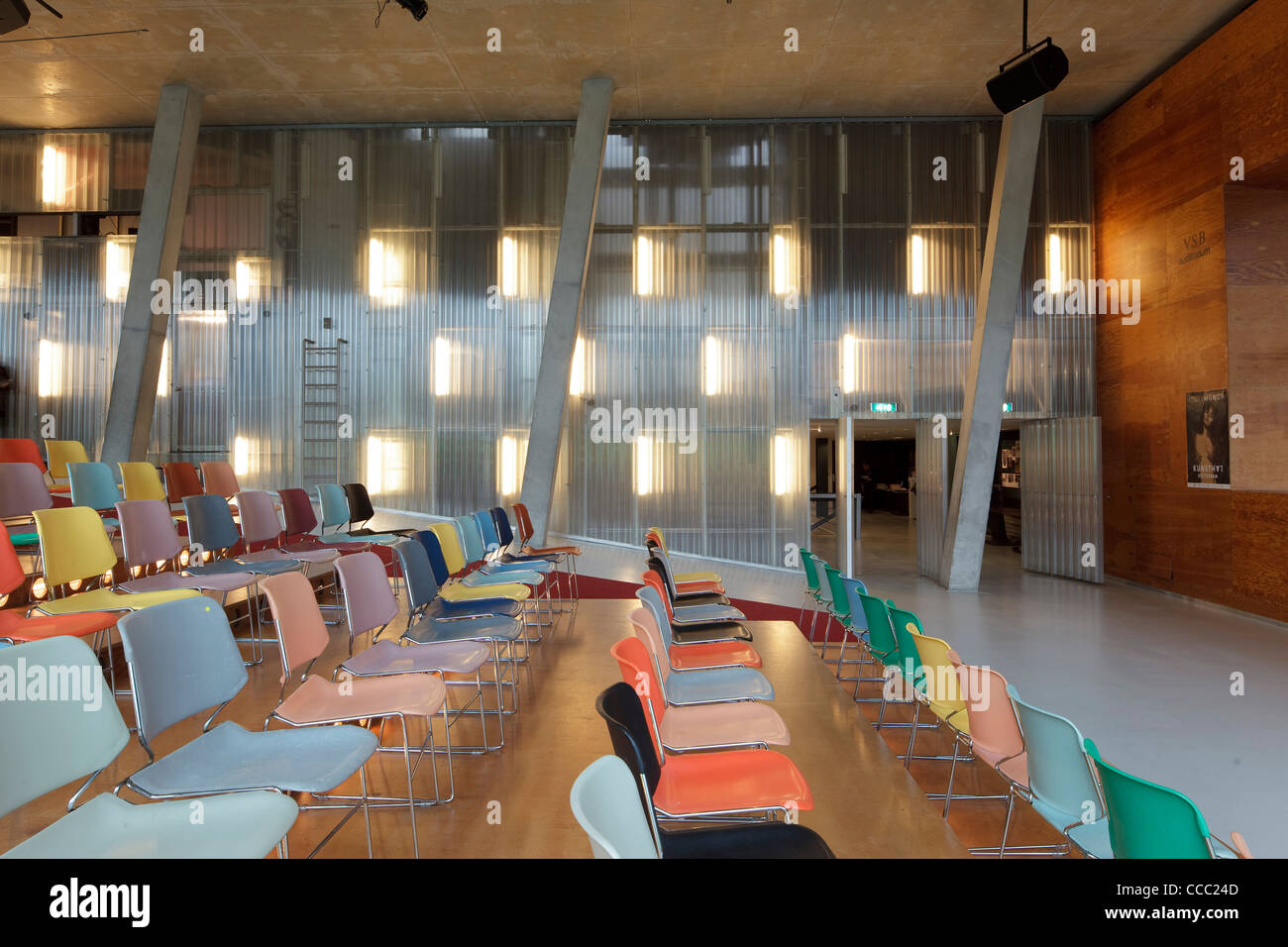 kunsthal, oma / rem koolhaas, rotterdam the netherlands, 1992, main