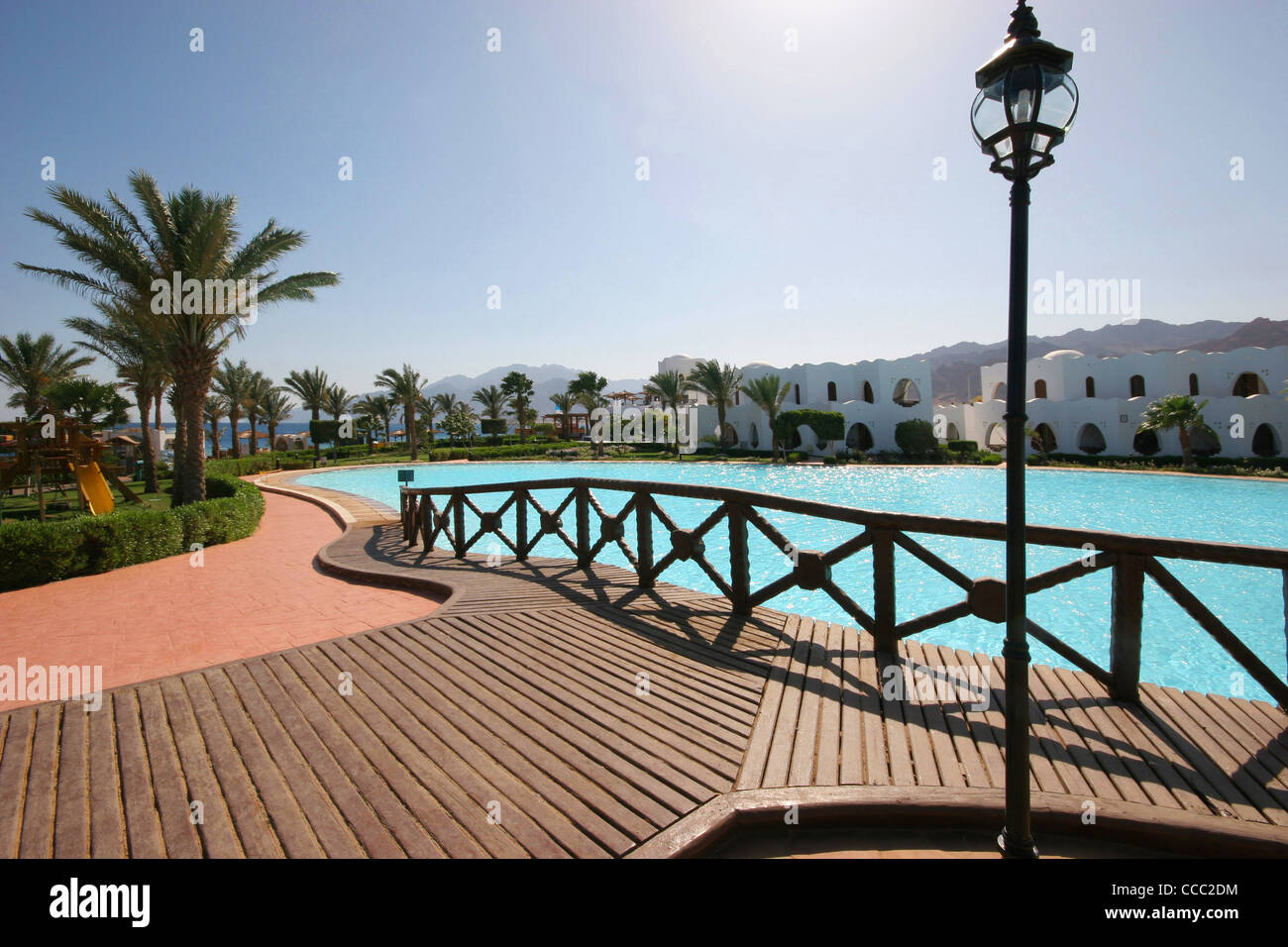 Hilton Hotel, Dahab, Egypt, North Africa, Africa Stock Photo