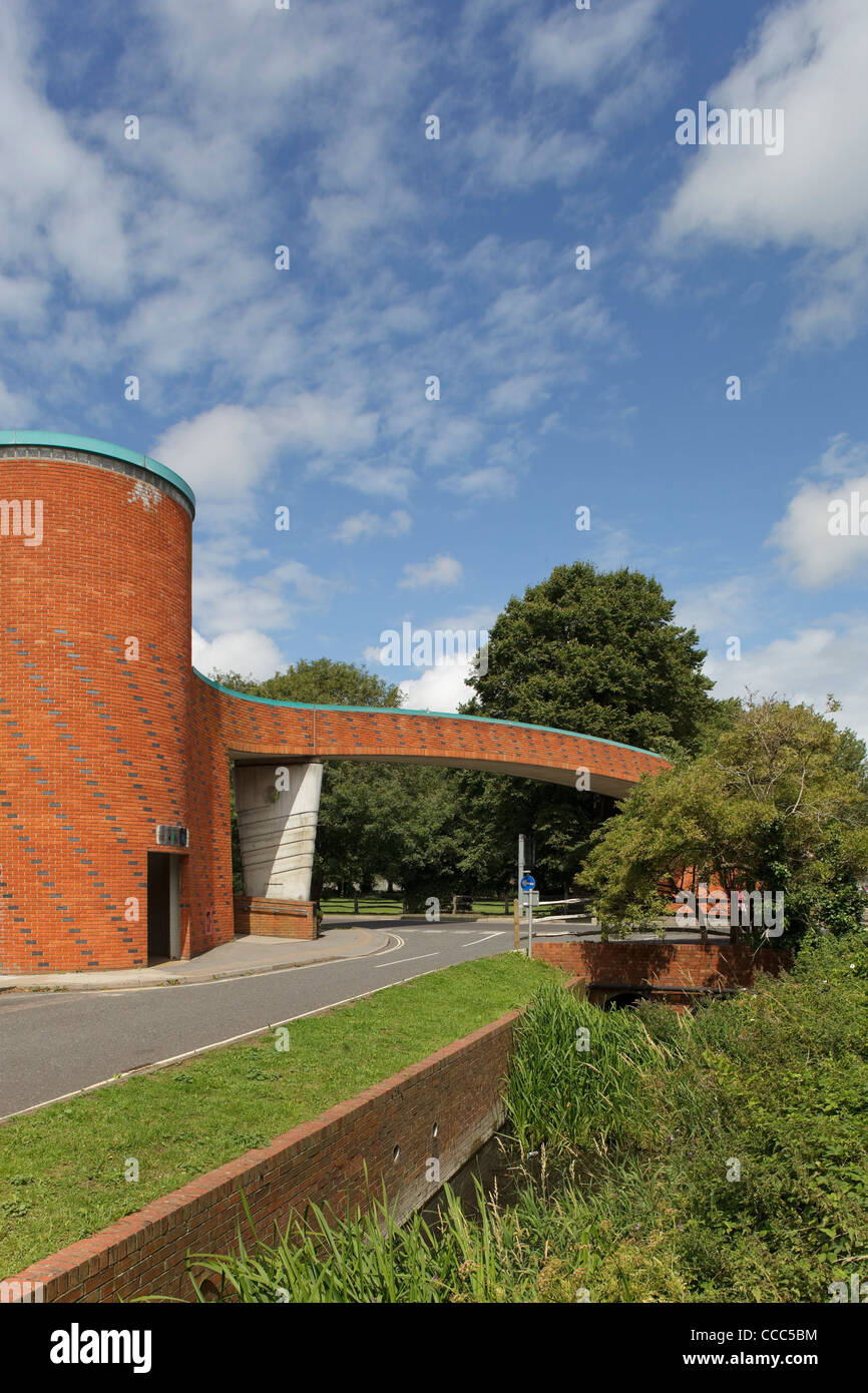 AVENUE DE CHARTRES CAR PARK, CHICHESTER, UNITED KINGDOM, 1991 Stock