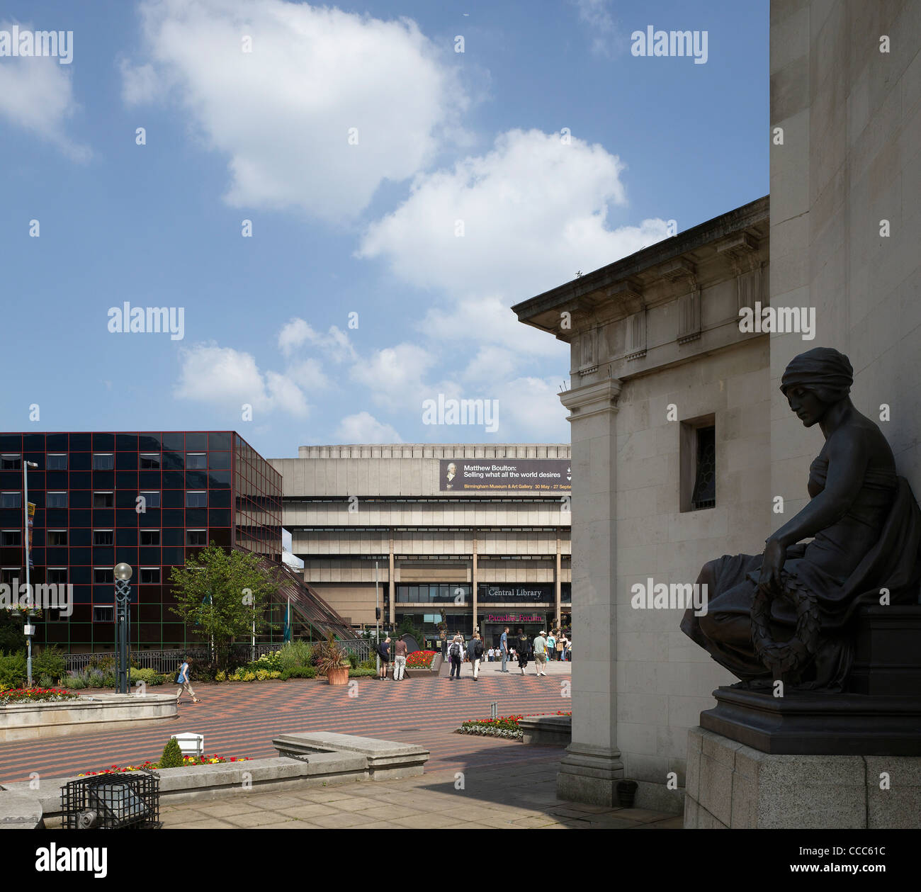 birmingham central library john madin design group centenary square