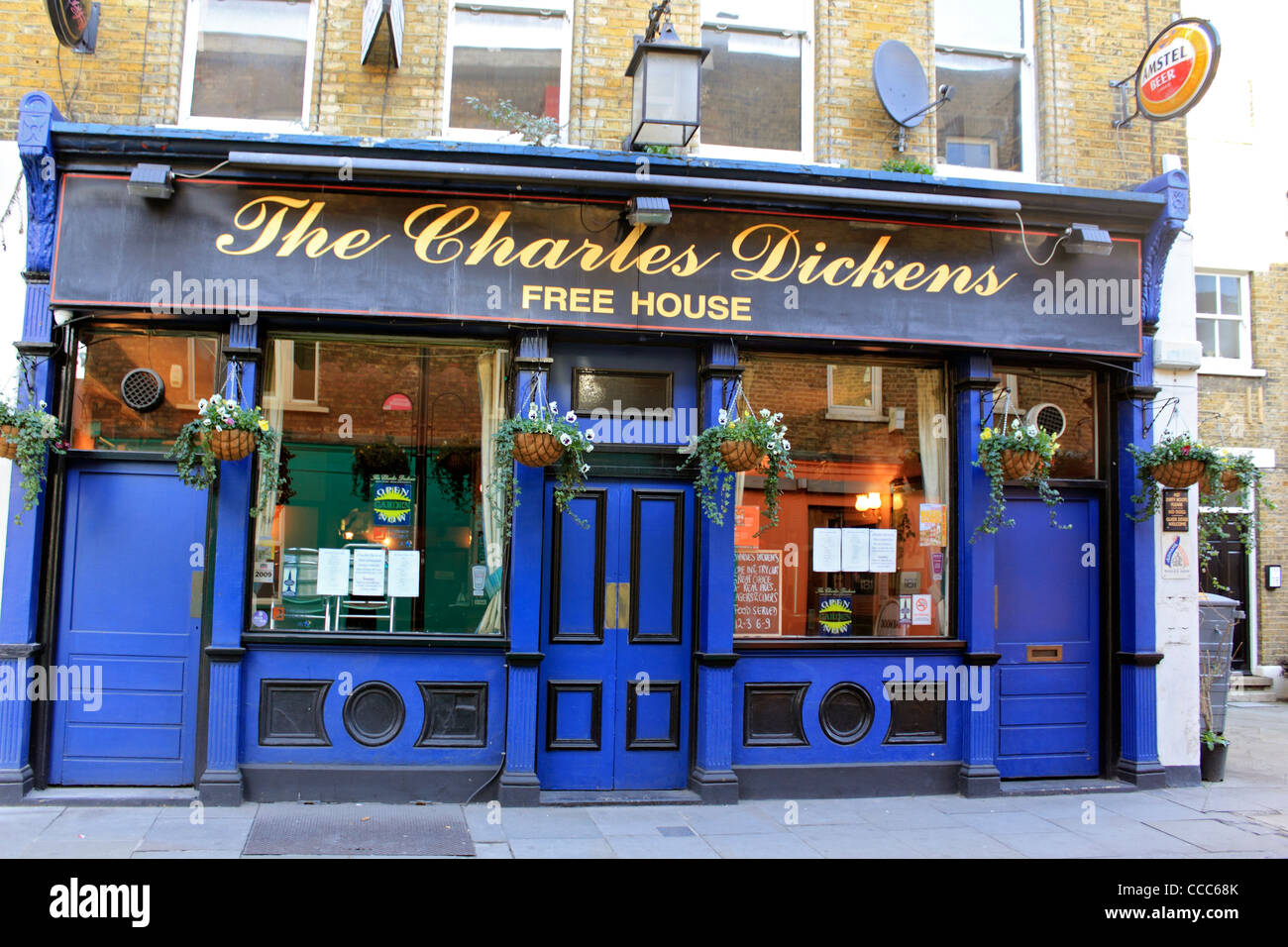 The Charles Dickens Free House pub London England UK Stock Photo Alamy