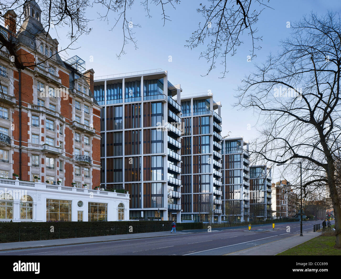 Developed By Candy & Candy, One Hyde Park Is A Major Residential And Retail Complex Located In London, United Kingdom. The £250 Stock Photo