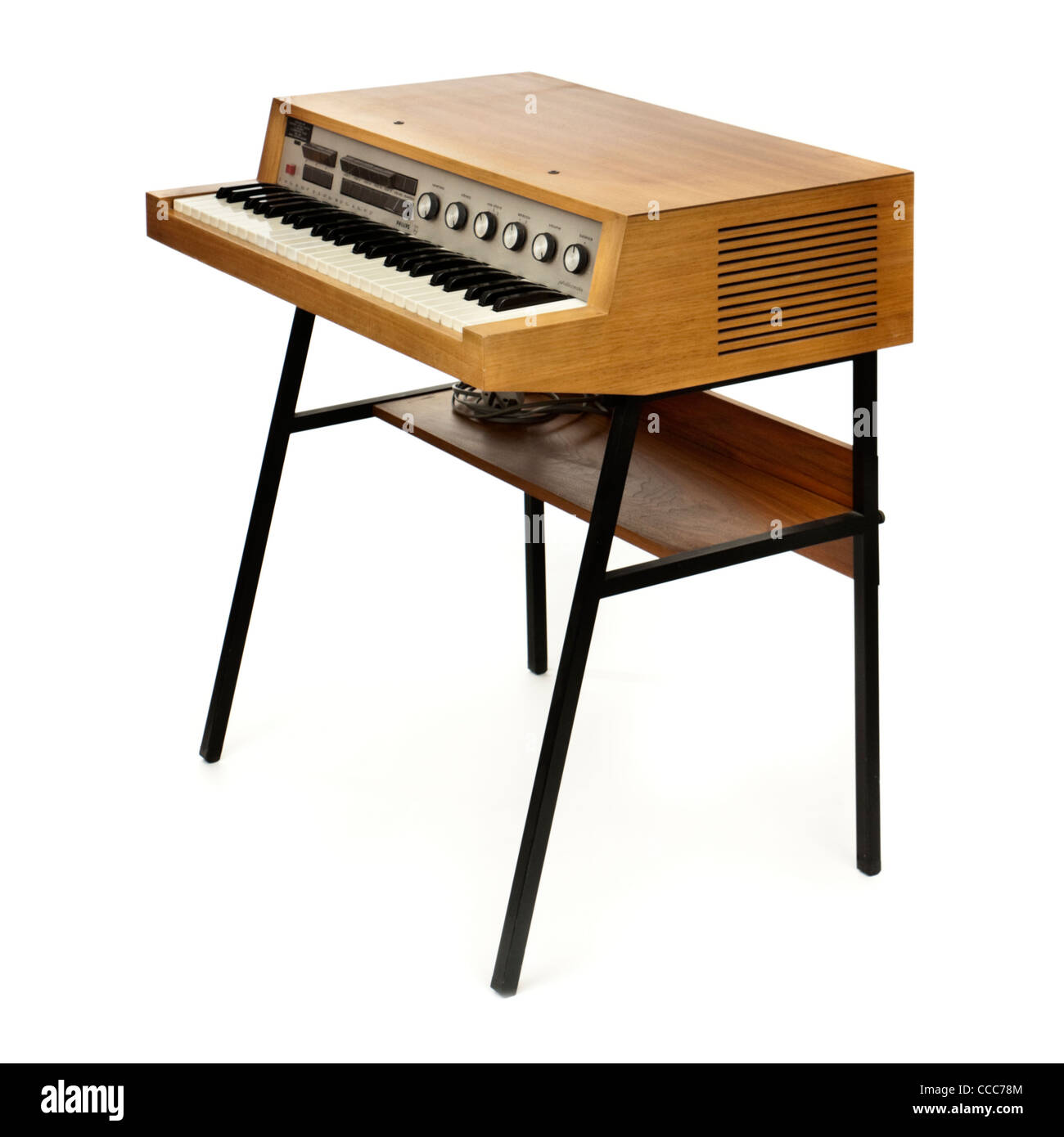 Rare vintage 1960's Philips "Philicorda" GM751 electronic organ, made in  Holland Stock Photo - Alamy