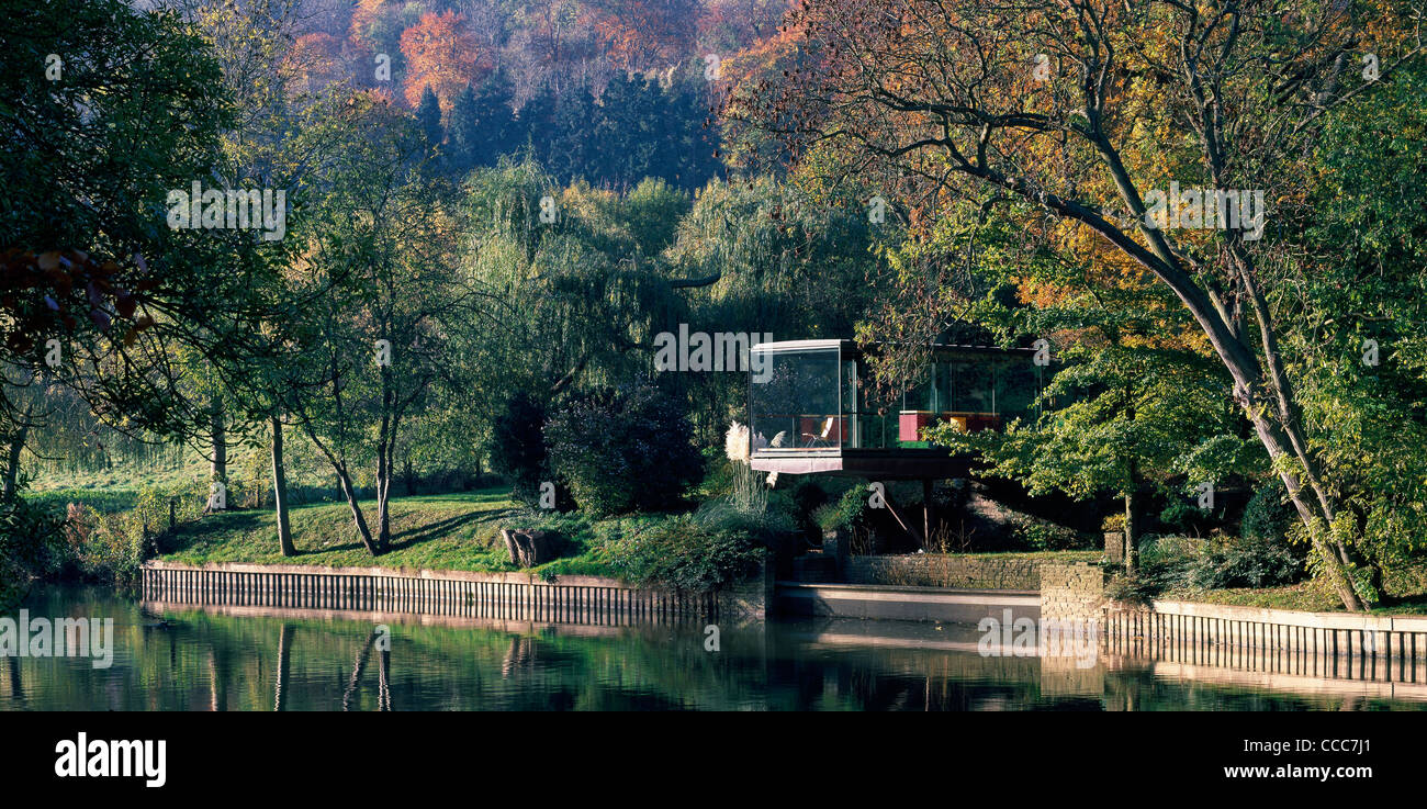 Boat House, Goring On Thames, United Kingdom, 1997 Stock Photo Alamy