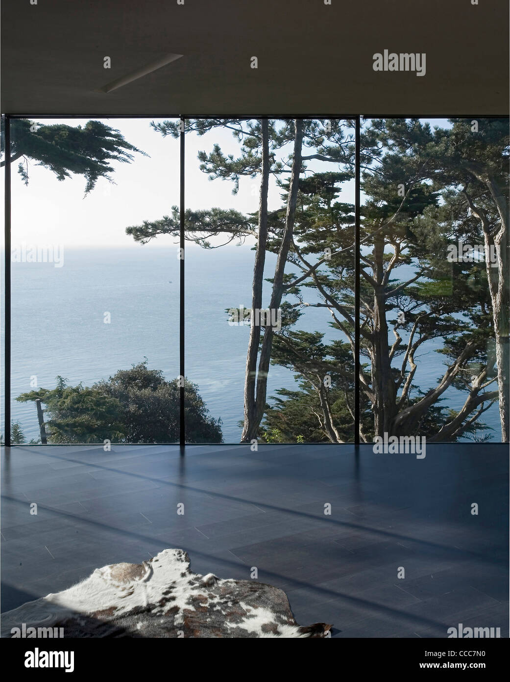 HOUSE VIEW OUT Stock Photo