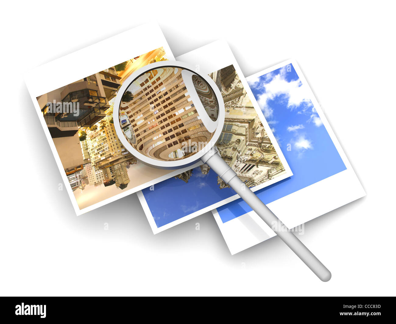 Instant photo frames Stock Photo Alamy
