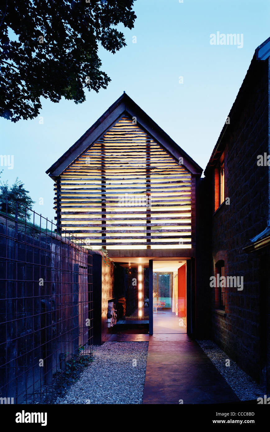 Dairy House, Castle Carey, United Kingdom, Scdlp Architects, 2007 Stock