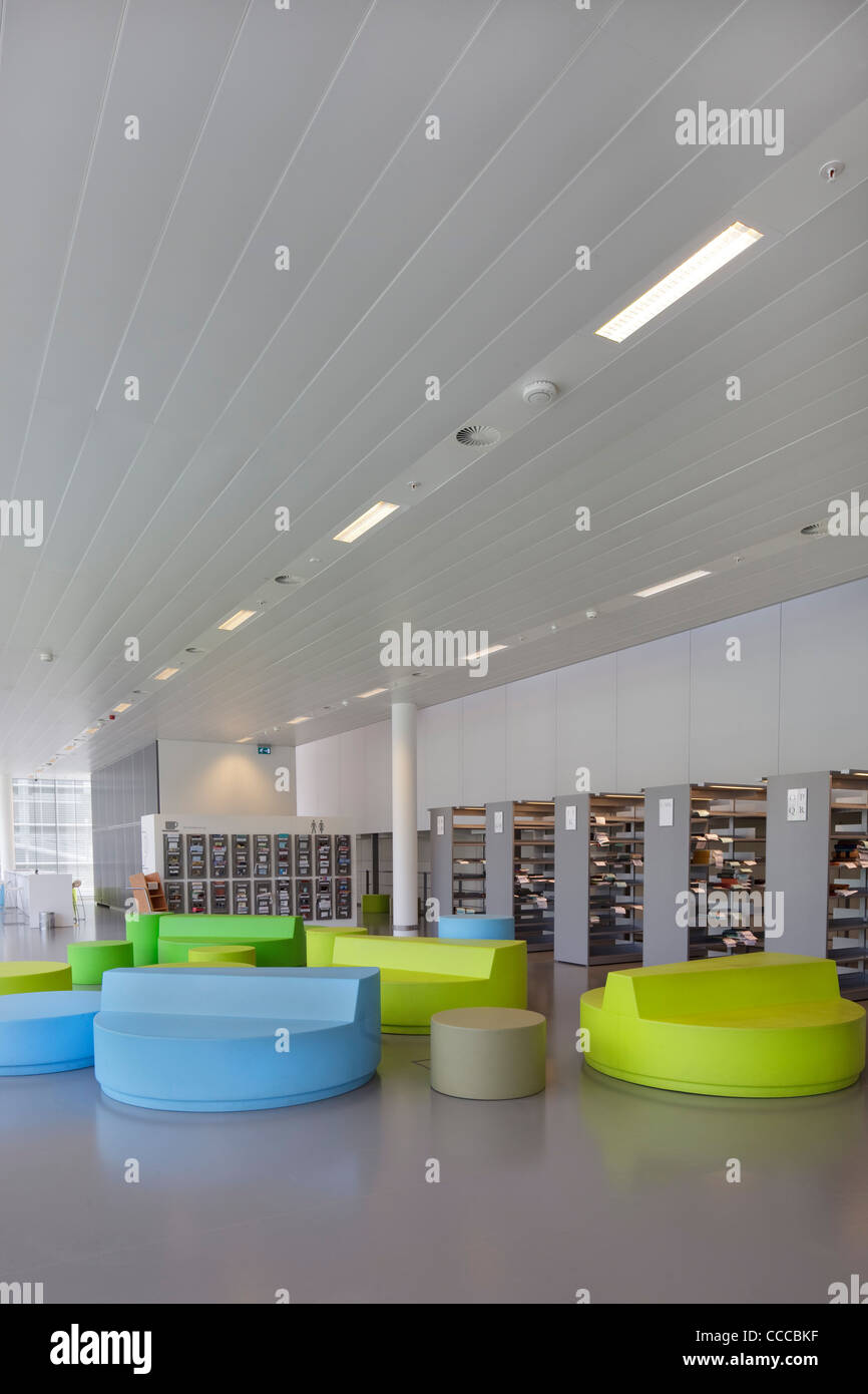 Copenhagen University Humanities Library, Copenhagen, Denmark, 2008