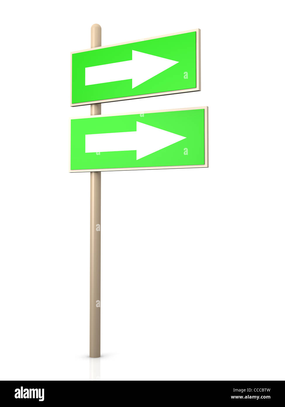 A Signpost. Stock Photo