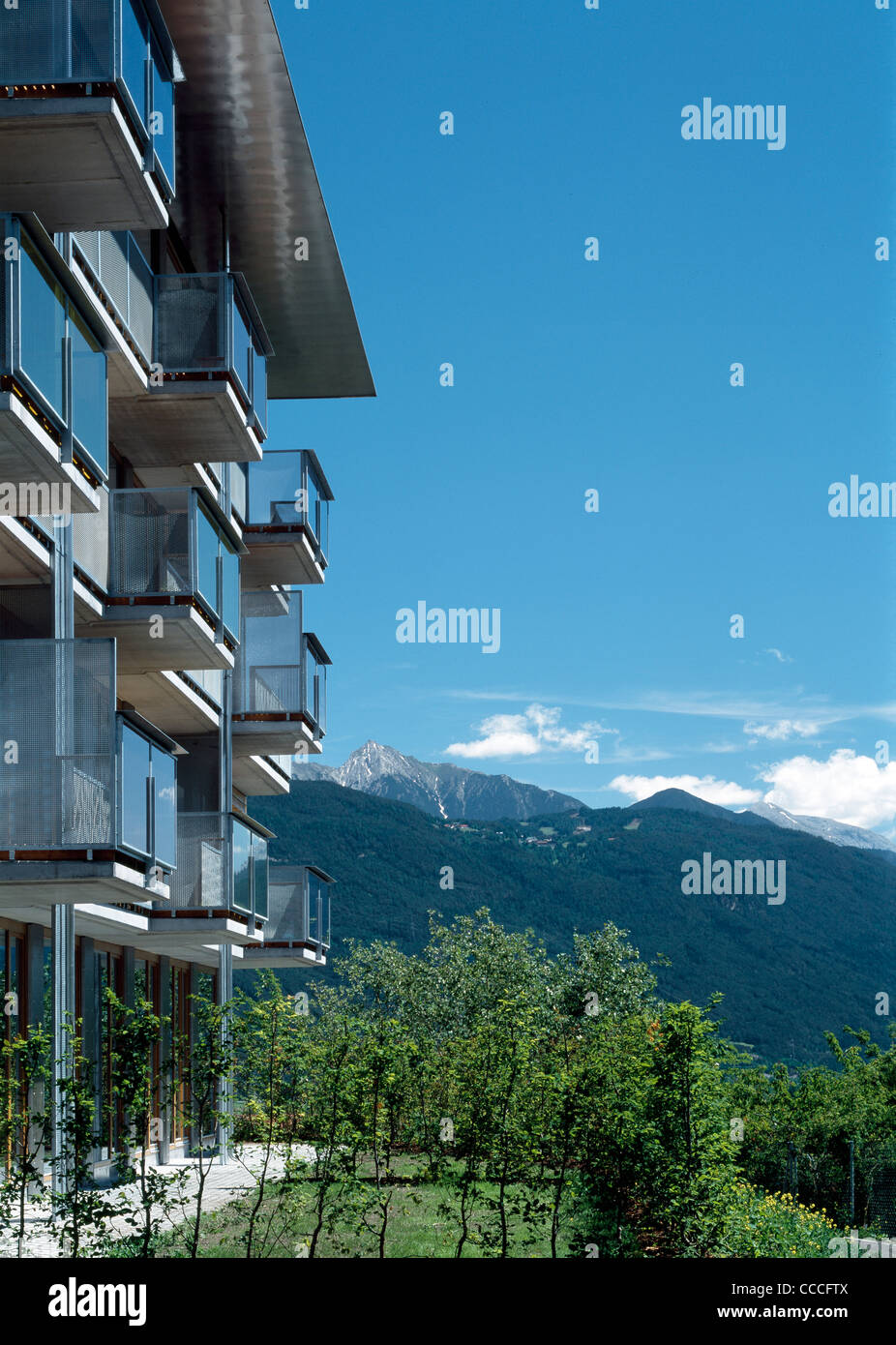 Social Housing Tirol, Innsbruck, Austria, Driendl, 2002 Stock