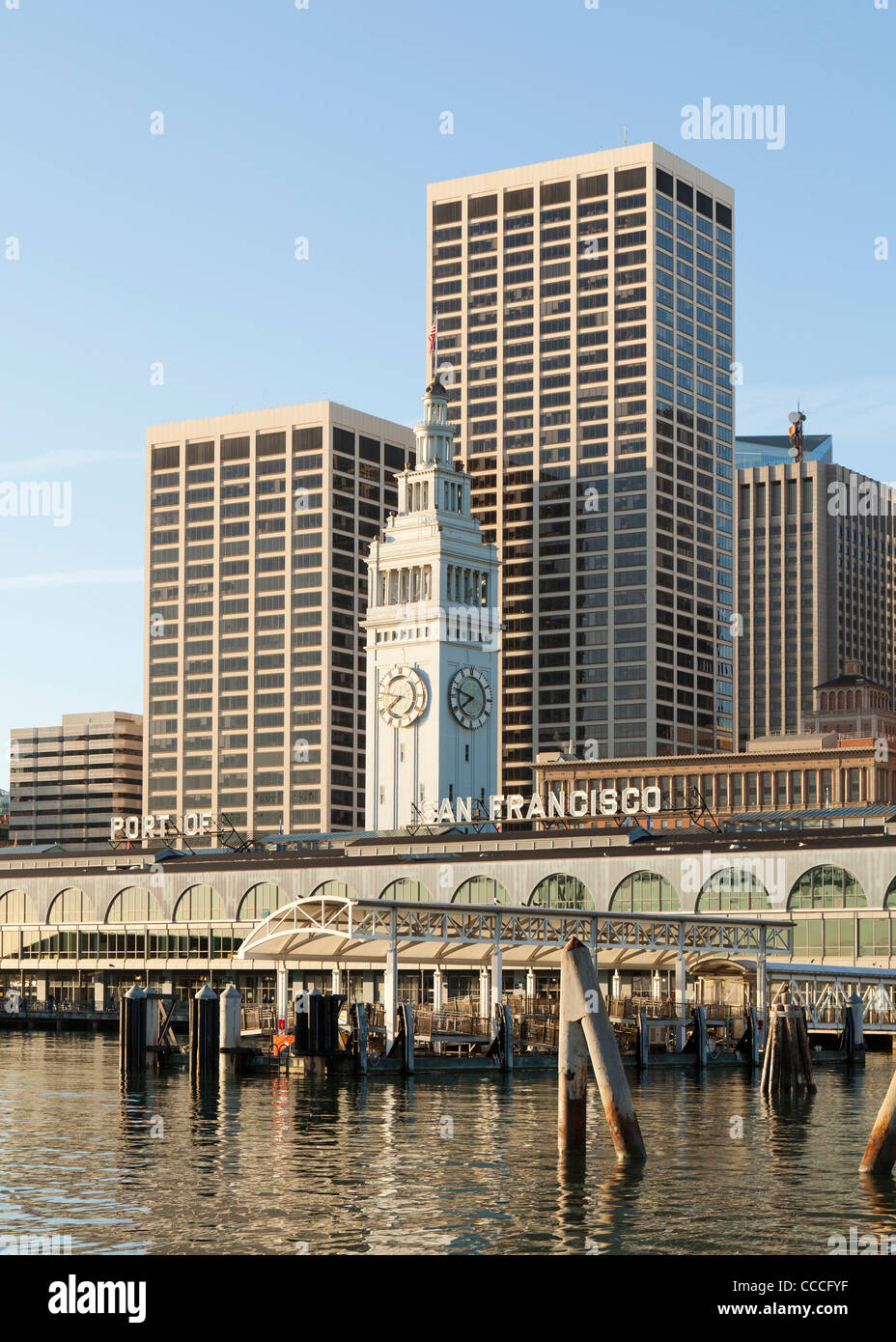 Port of San Francisco Stock Photo Alamy