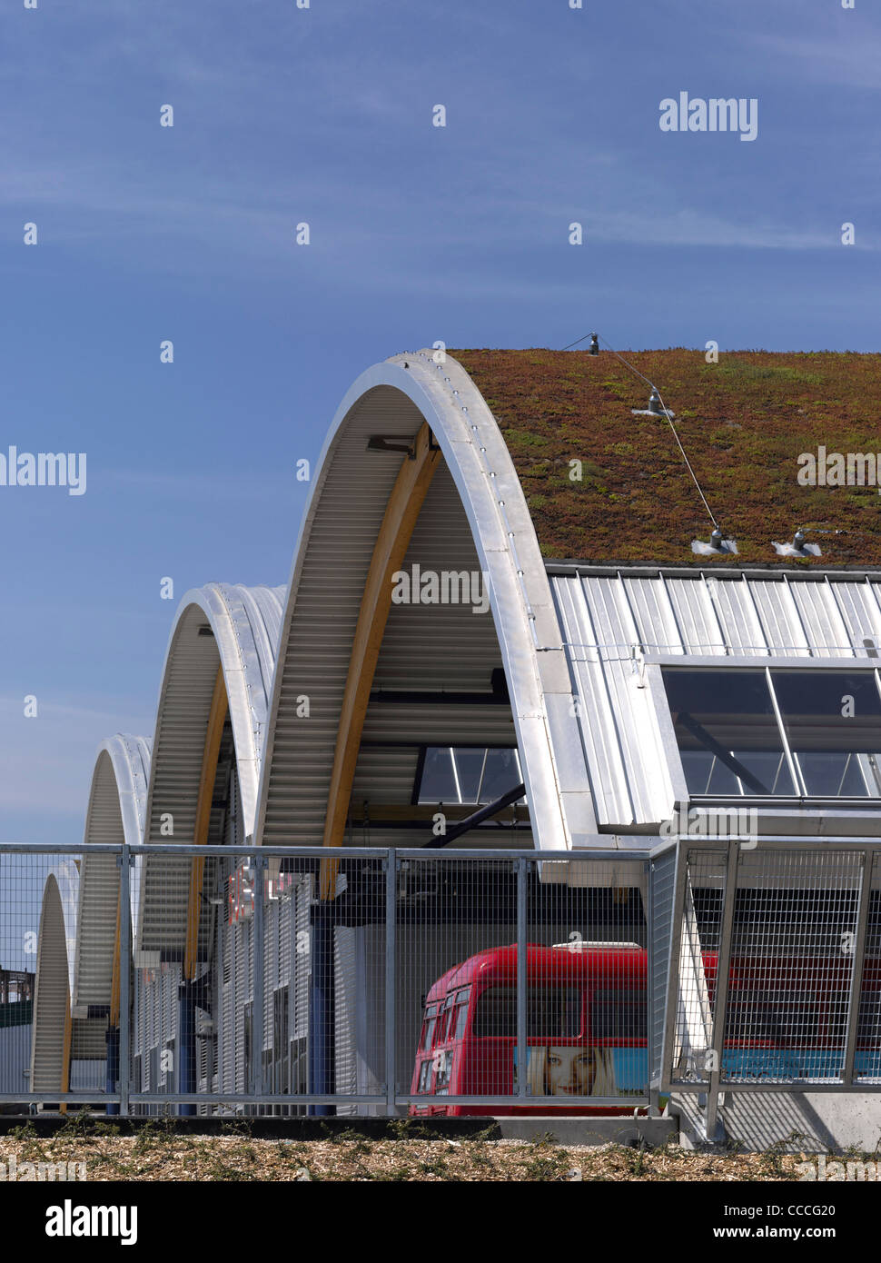 The New West Ham Bus Garage For London Buses Is One Of The Largest Bus