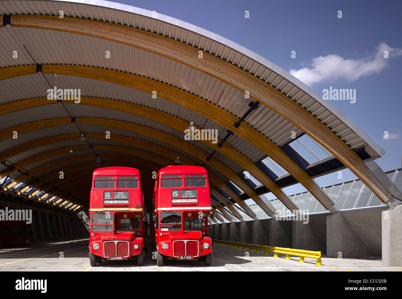 The New West Ham Bus Garage For London Buses Is One Of The Largest