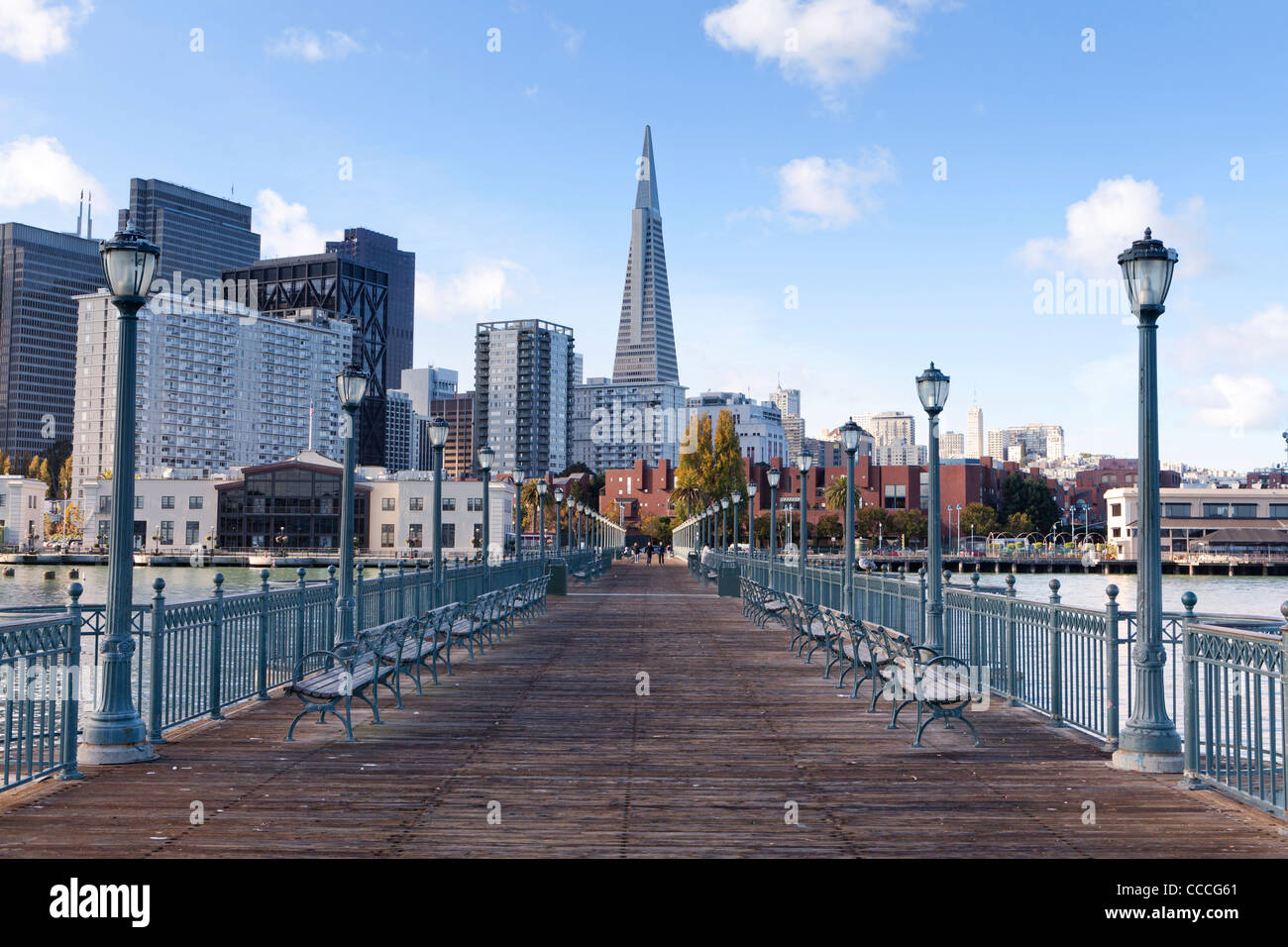 Transamerica building in San Francisco Stock Photo