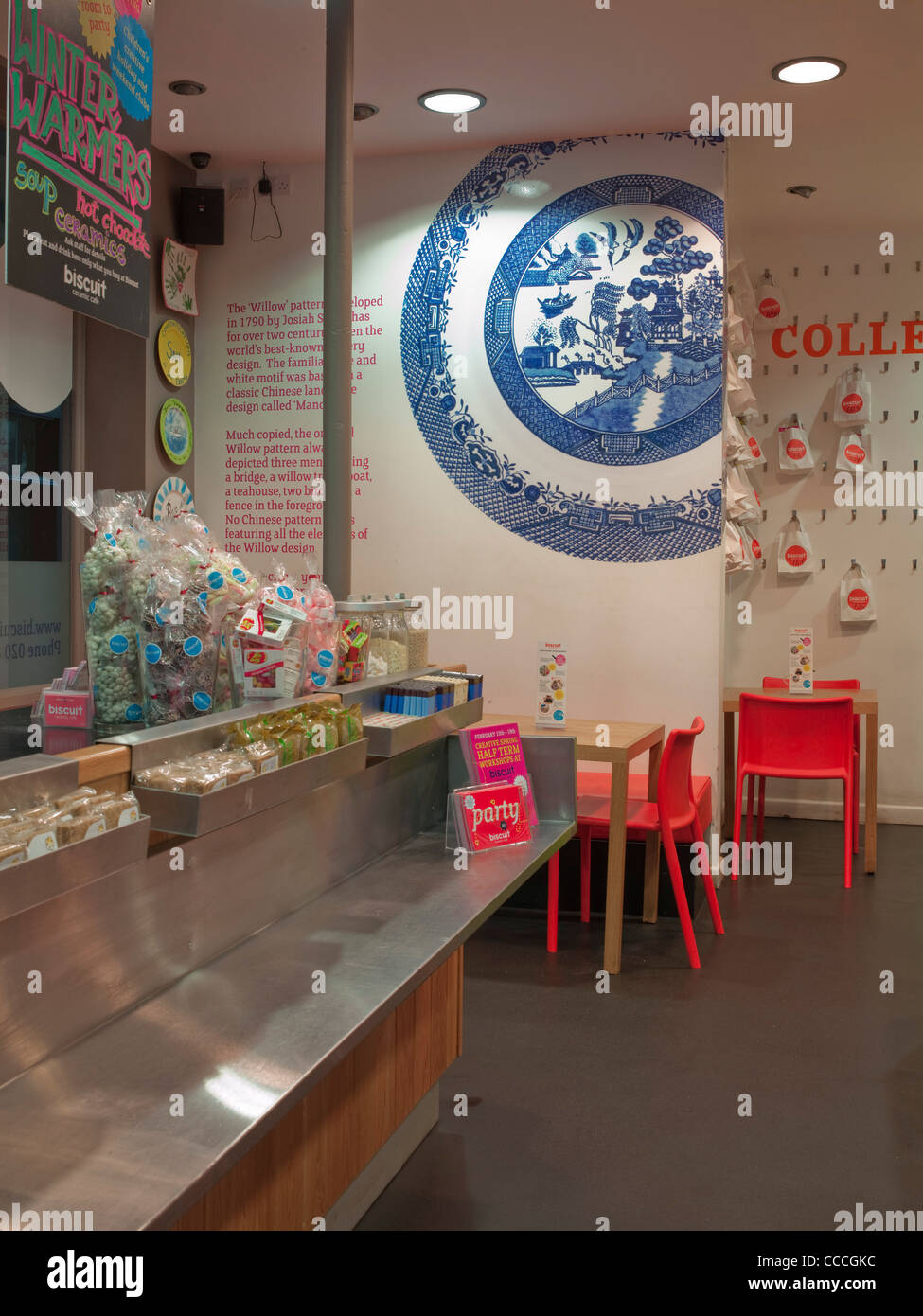 Biscuit Cafe, Greenwich, United Kingdom, 2009 Stock Photo Alamy