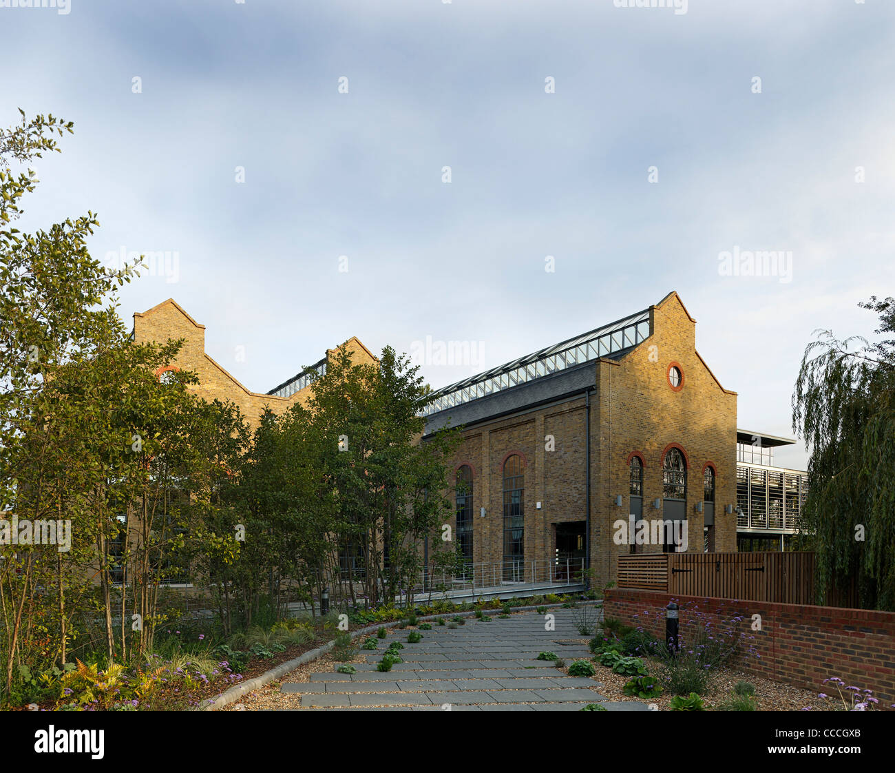 powder mill offices pollard thomas & edwards pte 2009 oblique elevation