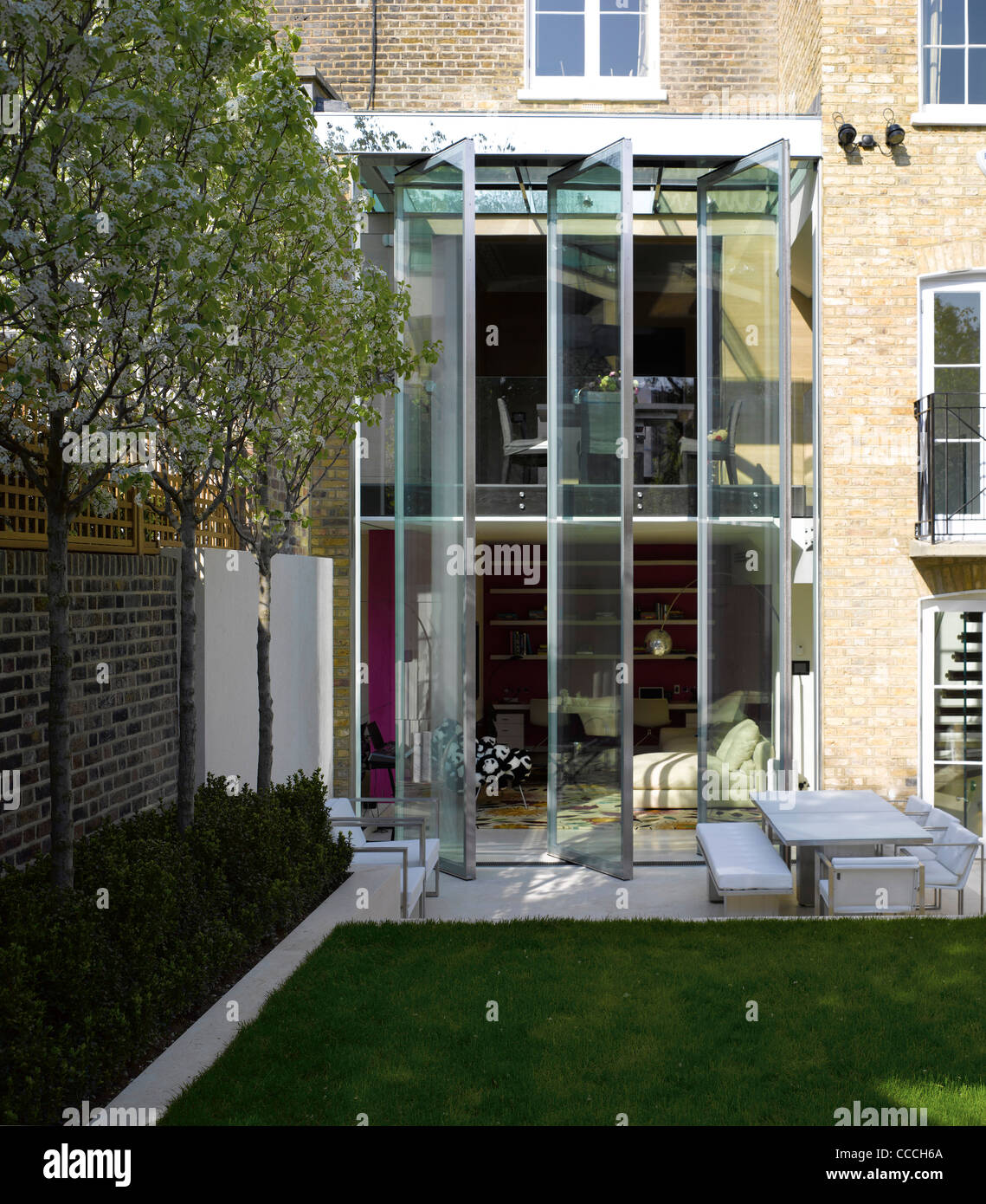 Private Residence London Ptp Architects-Rear View London Architect ...