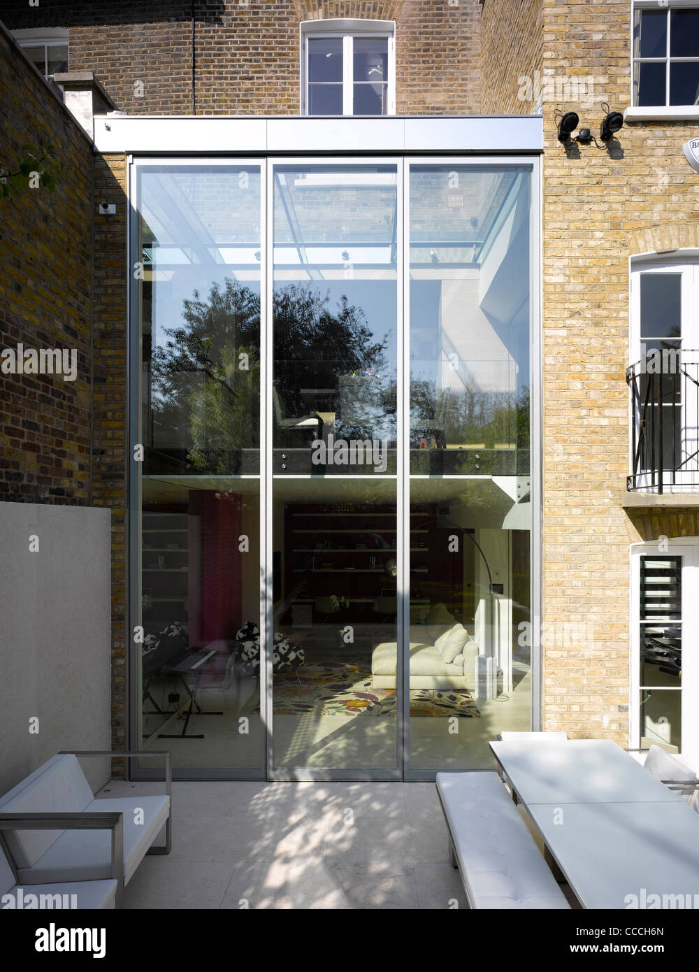Private Residence London Ptp Architects-Rear View London Architect ...