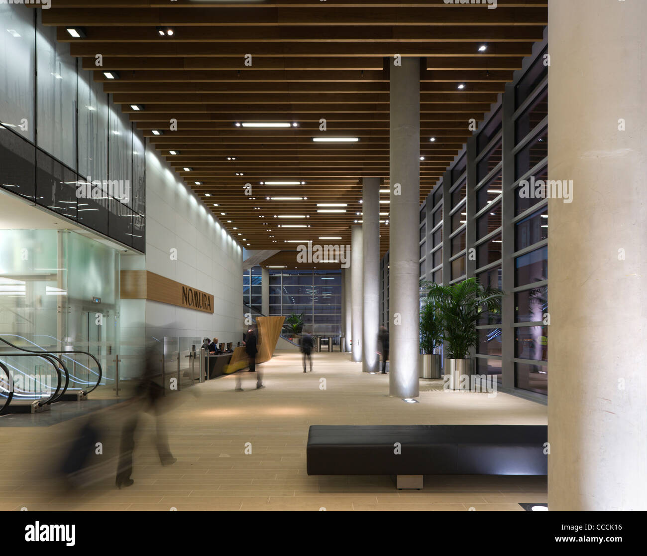 Office Entrance Lobby To Watermark Place, Occupied By Nomura