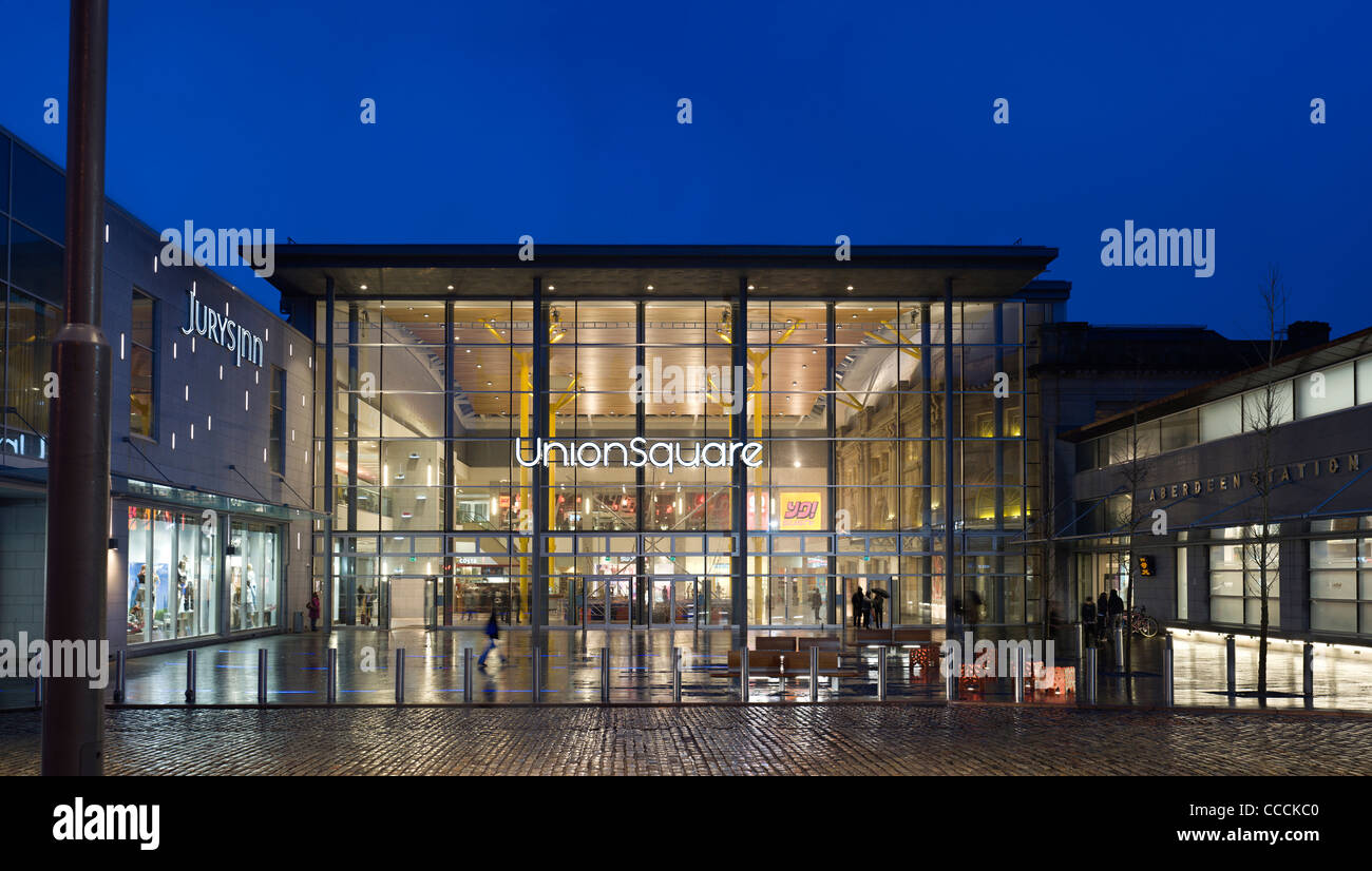 Union Square Aberdeen High Resolution Stock Photography and Images Alamy