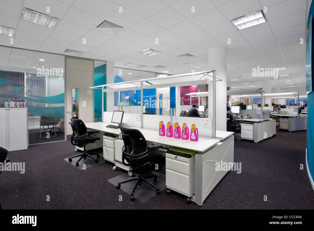 Open plan and cellular offices hires stock photography and images Alamy