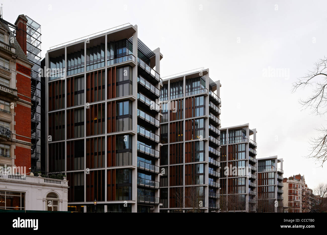 Developed By Candy & Candy, One Hyde Park Is A Major Residential And Retail Complex Located In London, United Kingdom. The £250 Stock Photo