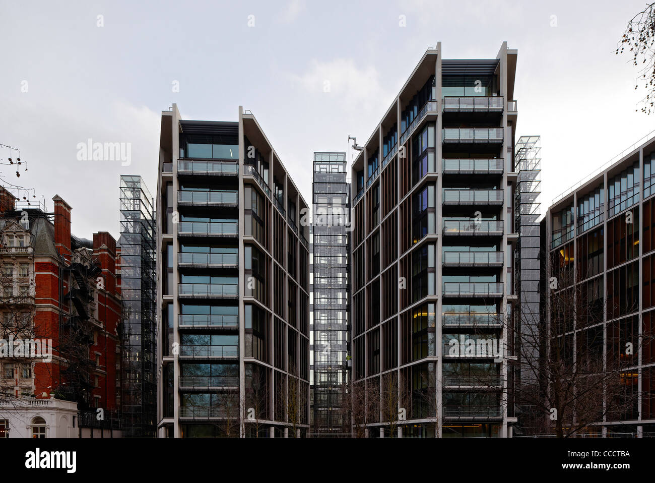 Developed By Candy & Candy, One Hyde Park Is A Major Residential And Retail Complex Located In London, United Kingdom. The £250 Stock Photo