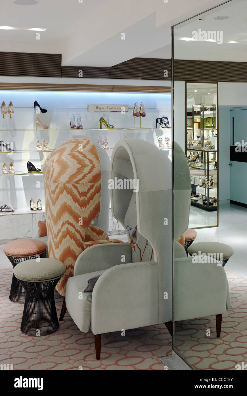 The Prestigious Ladies Shoe Salon In Harrods Is A 15,000Sqft Department