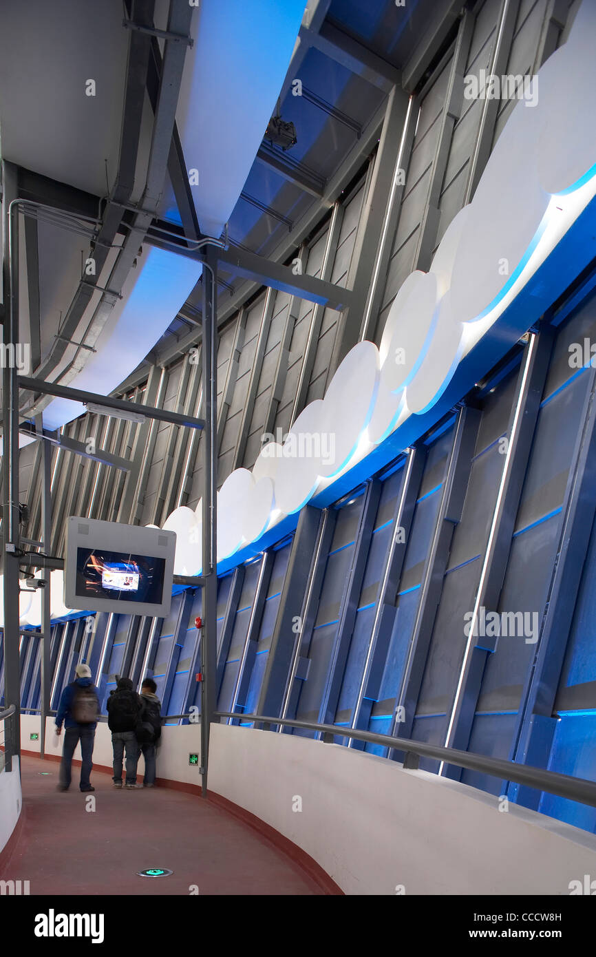 the musicboxlike singapore pavilion twostory structure urban symphony theme theme inspired