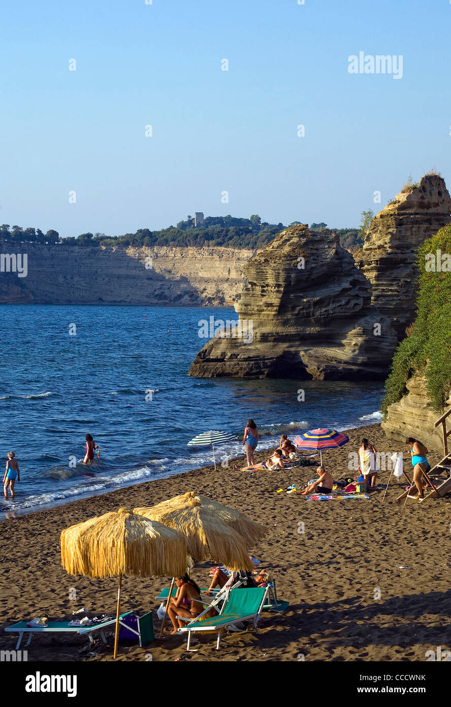 Procida Beach Procida Island Naples Campania Italy Europe Stock Photo Alamy