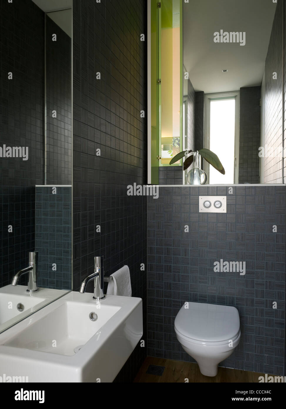 Woollahra House 2, Sydney, Australia, Stanic Harding Architecture and Interiors, bathroom Stock Photo