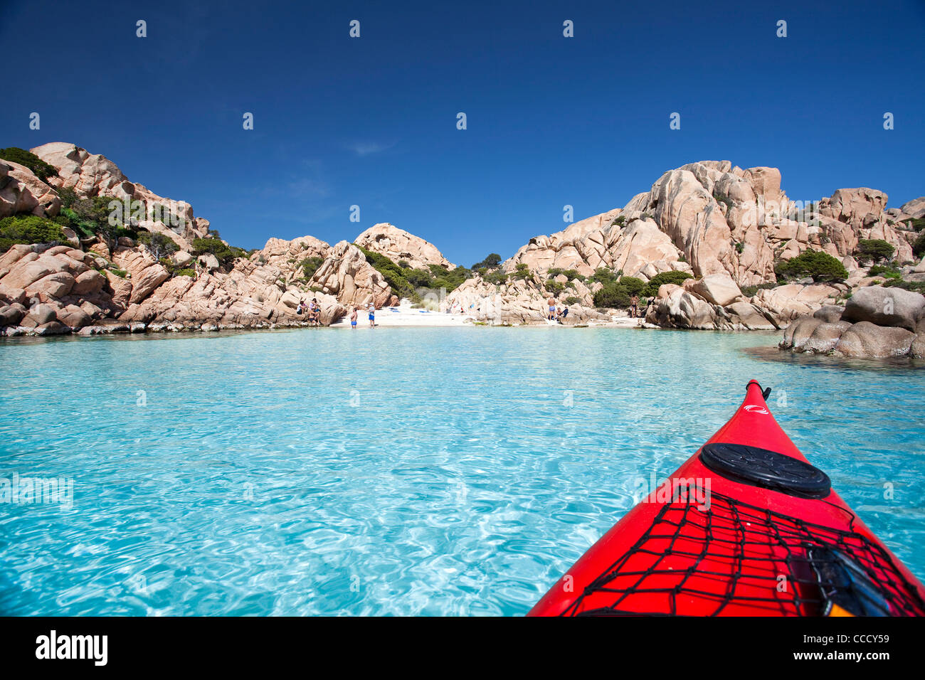 Tahiti beach, Cala Coticcio, Caprera Island, Arcipelago della Maddalena