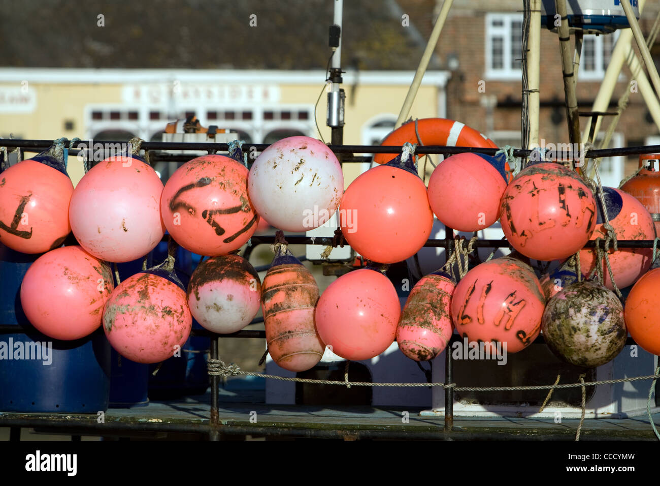 Buoys on fishing boat hires stock photography and images Alamy
