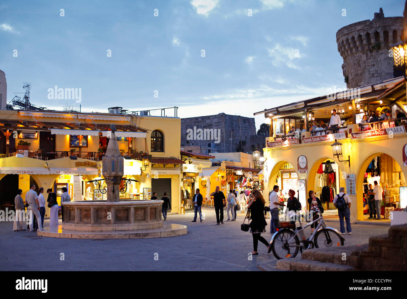 Rodos, Rhodes island, Dodekanes, Greece, Europe Stock Photo - Alamy