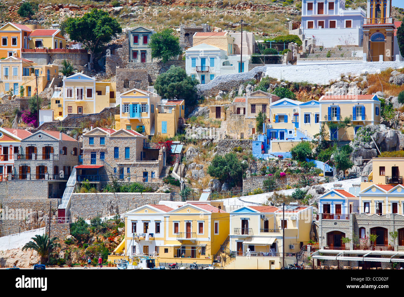 Symi island, Dodekanes, Greece, Europe Stock Photo