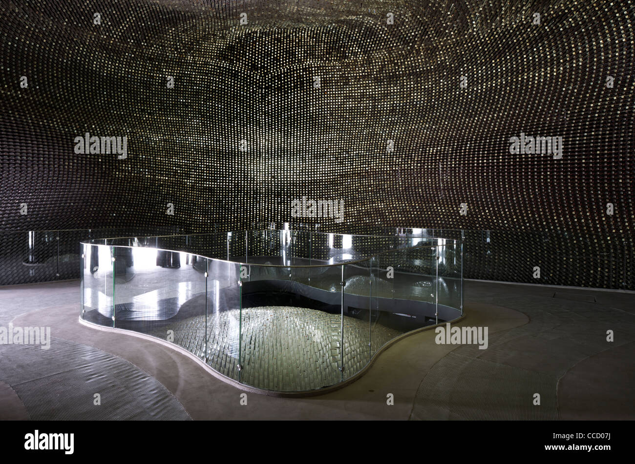 British Pavilion Designed By Thomas Heatherwick Architects Stock Photo
