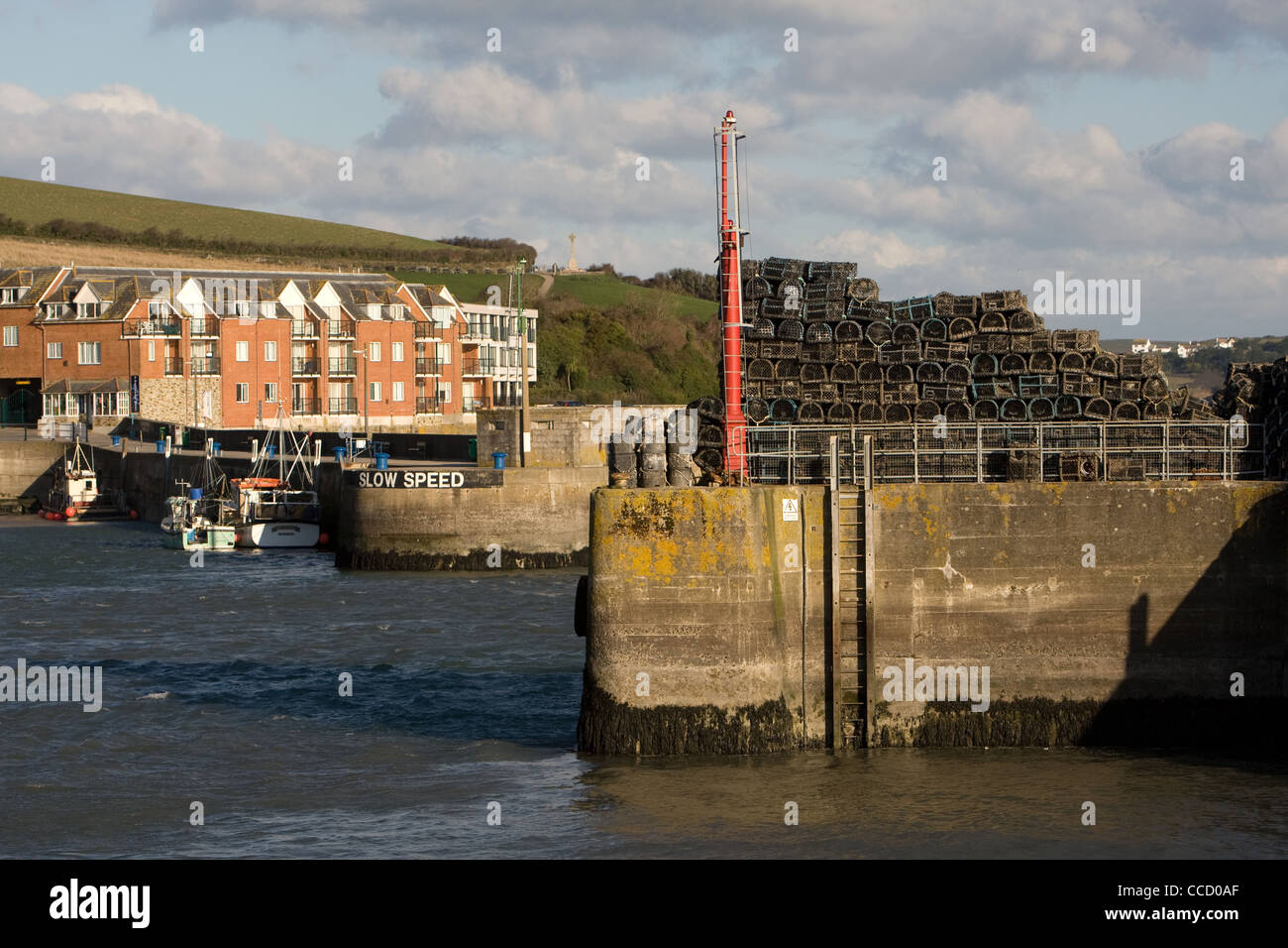 Padstow harbour entrance, Cornwall Stock Photo Alamy