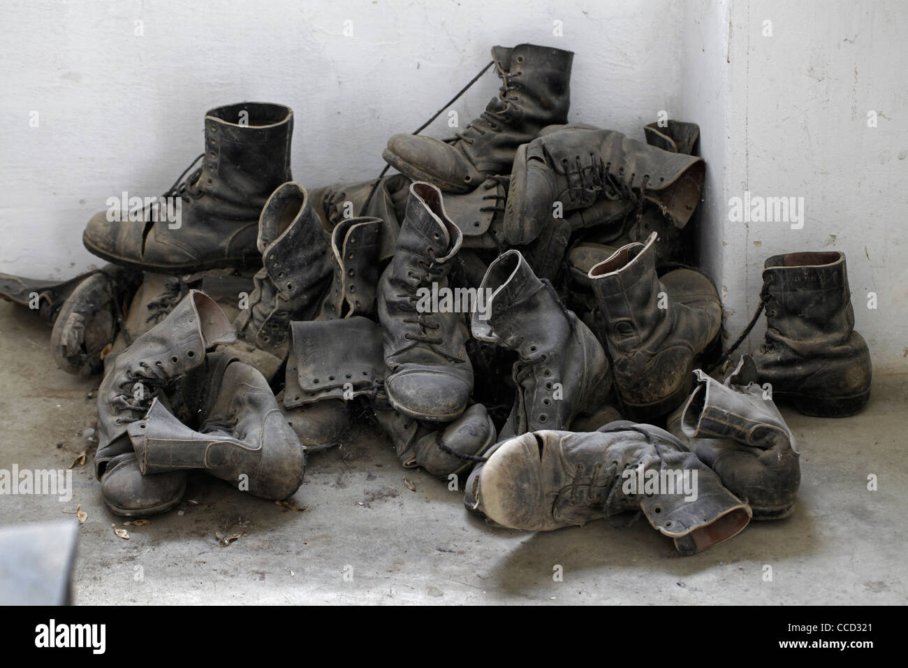 Pile old boots hi-res stock photography and images - Alamy