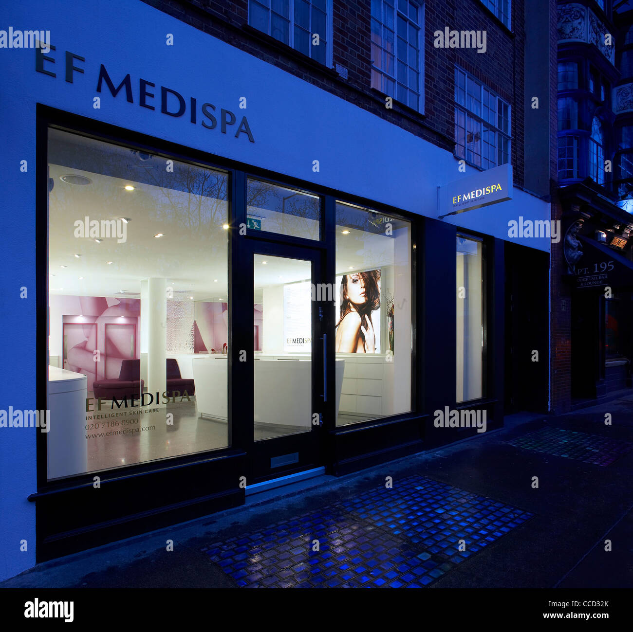 Ef Medispa Campaign Design Kings Road London Uk 2010. Interior View