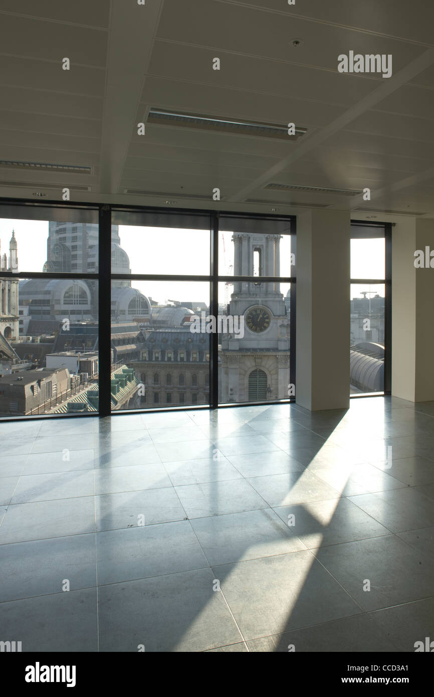 a view of 60 threadneedle street designed by eric parry architects. Stock Photo